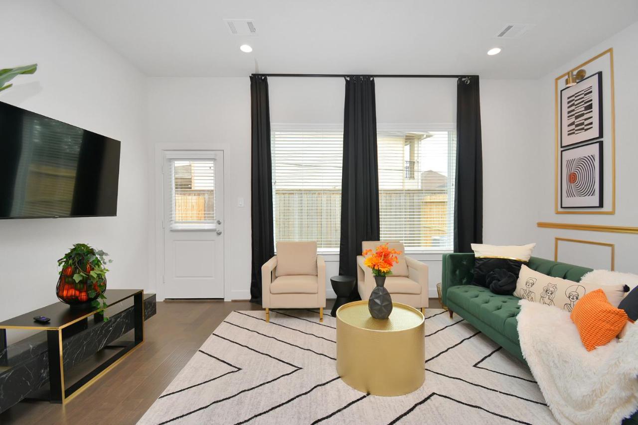 Emerald Palace - New, Modern 3Br Townhome Close To Downtown, Nrg, Med Ctr Houston Eksteriør bilde