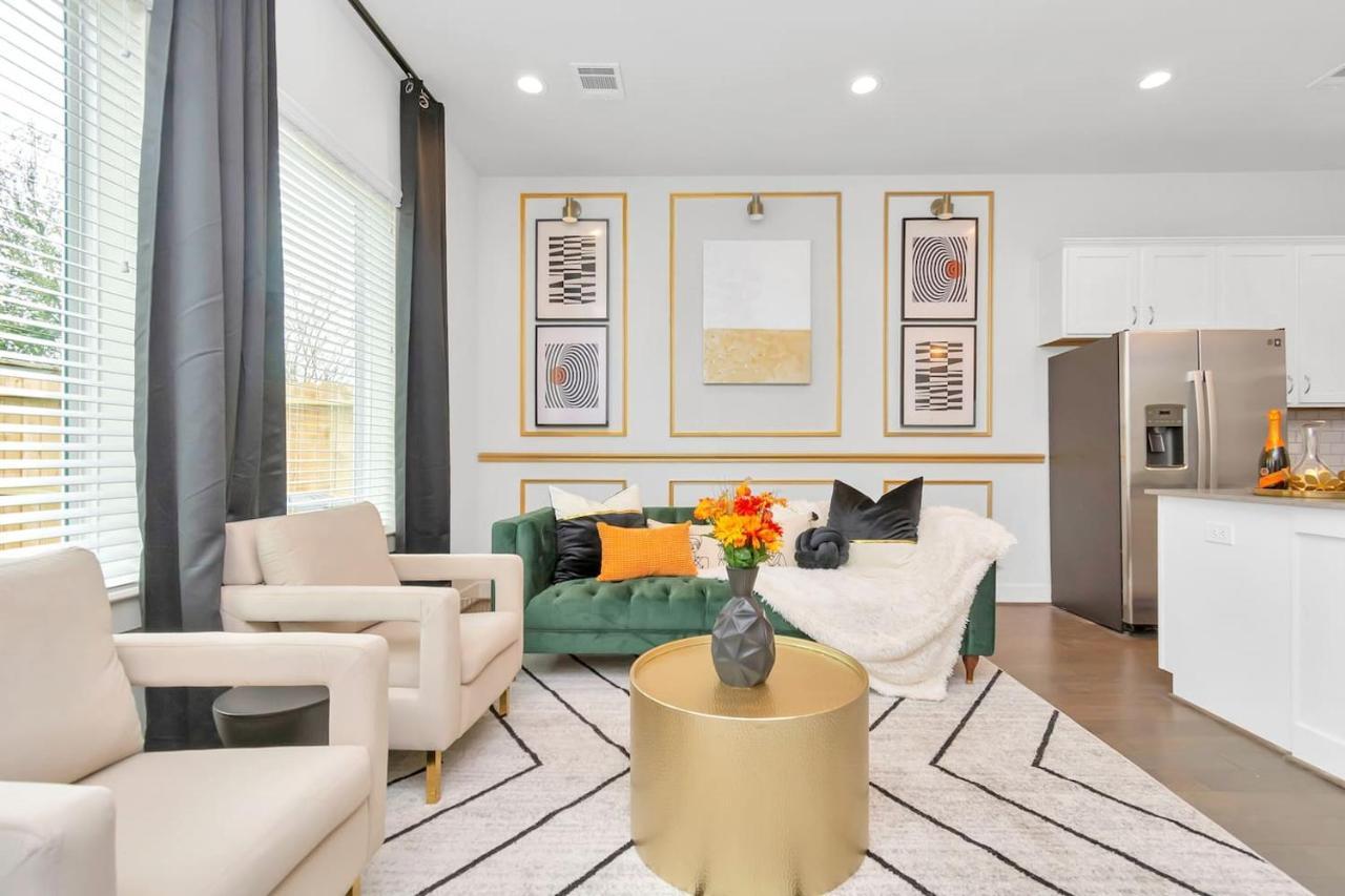 Emerald Palace - New, Modern 3Br Townhome Close To Downtown, Nrg, Med Ctr Houston Eksteriør bilde