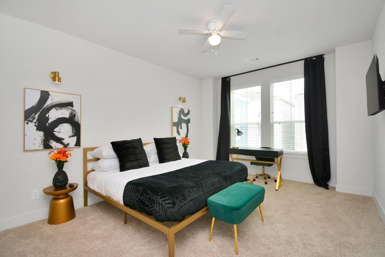 Emerald Palace - New, Modern 3Br Townhome Close To Downtown, Nrg, Med Ctr Houston Eksteriør bilde