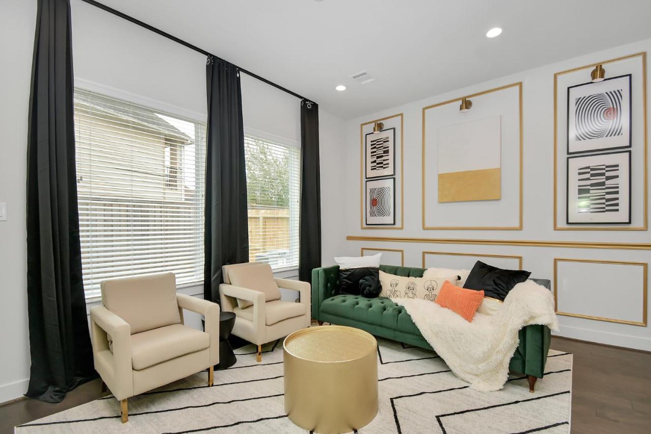 Emerald Palace - New, Modern 3Br Townhome Close To Downtown, Nrg, Med Ctr Houston Eksteriør bilde